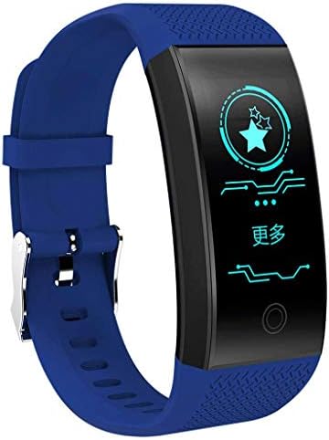 SDFGH Smart Band Watch Watch צמיד כושר כושר גשש לחץ דם כושר כושר גשש פעילות גשש שעון -עם צג צבע דופק, מונה צעד, מונה קלוריות,
