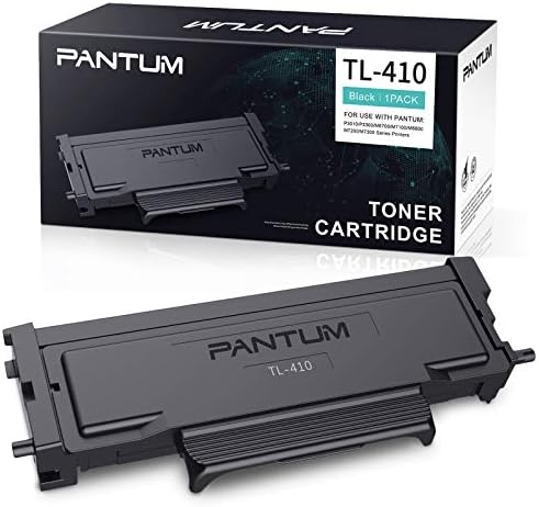 Pantum TL-410 עבודות מחסנית טונר שחור עם סדרת DL-410, תואמת ל- P3012DW, P3302DW, M7120DW, M6800FDW, M6802FDW, M7200FDW,
