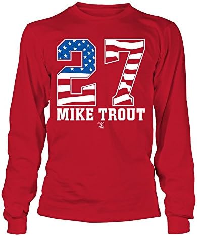 חולצת טריקו של Fanprint Mike Mike - הראה לי את הגאווה שלך - טי טי/אדום/m