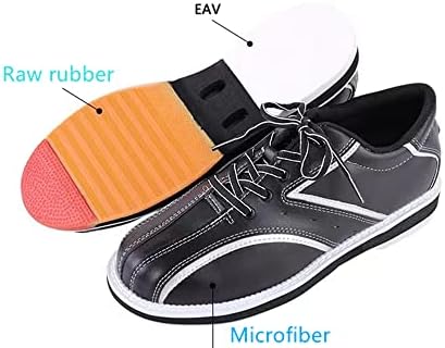 נעלי באולינג מקצועיות לגברים עמידות בפני הלם נעל נושם נשימה קיצונית אור באולינג רכה