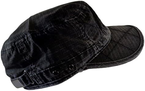 סמרטוט אמריקאי כובע כובע סגנון צבא אפור כהה