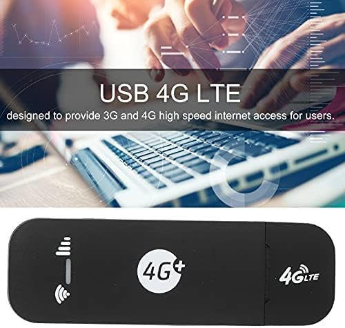 4G LTE USB מודם WIFI Dongle, מיני נייד USB 4G רשת אלחוטית נתב חכם למחברת מחשב נייד טאבלט, 2 סטטוס LED, תקע ומשחק