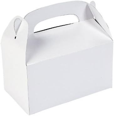 קופסאות פינוק אקספרס מהנות, לבן