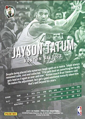 2017-18 Panini Prestige 153 Jayson Tatum Boston Celtics Rookie