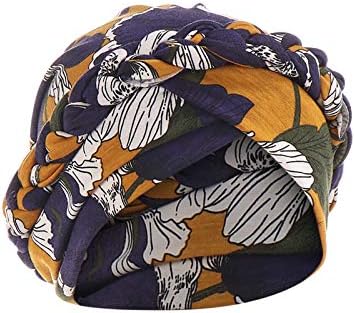 יולאי נשים בוהו הדפסת אפריקאי כובע מוסלמי סרטן הכימותרפיה כיסויי ראש כובע קלוע מעוות טורבנים כובע
