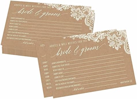 50 כרטיסי ייעוץ של קראפט לחתן ולכלה, 25 מספר שלטים דו צדדיים לקליטה לחתונה, 24 כרטיסי תודה לחתונה משחקי מקלחת לחתונה, עצות