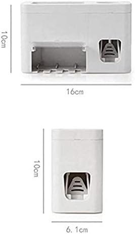 MXJCC משחת שיניים אוטומטית מתקן משחת שיניים אבק אבק סחיטת ידיים לחתוך קיר לחדר רחצה לחדר רחצה