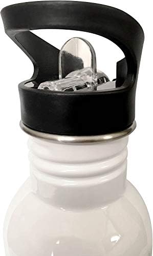 3 דרוז עיצוב רקע של דפוס כוכב שחור לבן - בקבוקי מים