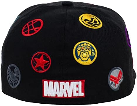 נוקמי מארוול בכל סמלי הלוגו שטר שטר כובע