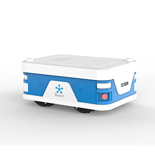 Roboct רכב הובלה מודרך אוטומטי, מחסן מהיר מהיר מסלול סלאם AGV, פלטפורמת סלולרי לייזר חכמה