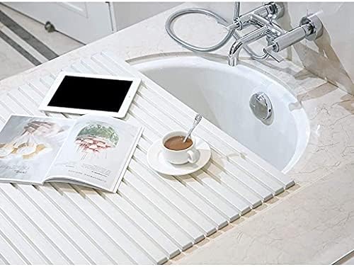 אביזרי אמבטיה של jhsj אמבטיה אמבטיה אמבטיה כיסוי אבק צלחת אבק אמבטיה בידוד כיסוי PVC תושבת אמבטיה מדף אמבטיה-