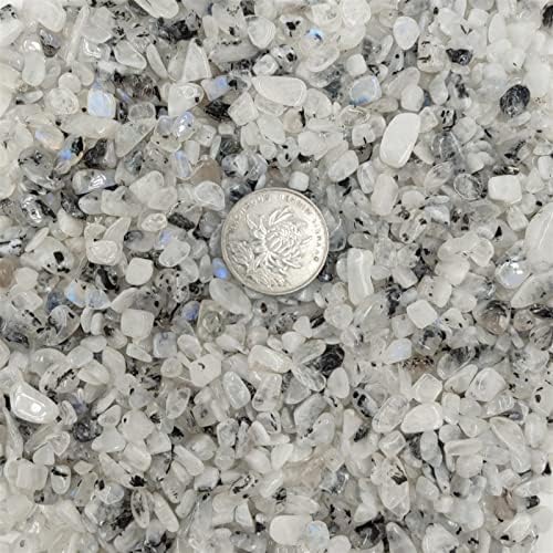 100 גרם תפיסה טבעית אבן ירח אבן חצץ חצץ אבן גביש מינרלי חן חן אקווריום חדר בית
