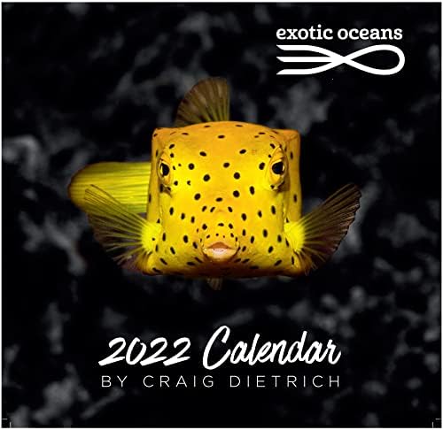 2022 לוח שנה אוקיינוסים אקזוטיים מאת קרייג דיטריך