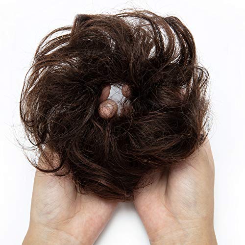 פוקוס סקסי רמי שיער טבעי עד מבולגן שיער לחמנייה הארכת גומיית פצפוץ הרחבות פאה לעשות לחמניית קוקו צבעים מגוונים