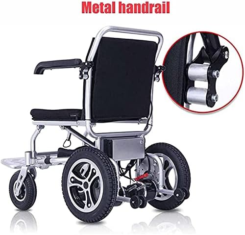 ניאוצ ' י אופנה נייד כיסא גלגלים קל משקל לשאת מתקפל כוח קומפקטי ניידות סיוע גלגל עם 2 סוללות עוצמה כפולה מנוע