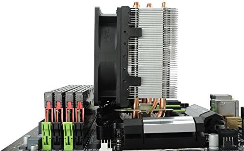 Enermax ETS-N31 LL Compact Intel/AMD COCOR COODER עם 3 צינורות חום ישיר, ETS-N31-02