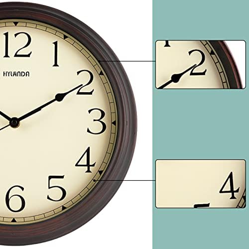 שעון קיר היילנדה, שעוני קיר באיכות שקט 12 אינץ