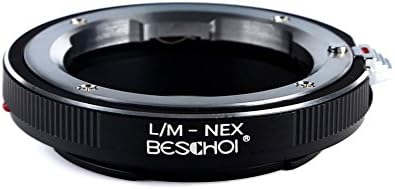 עדשת Beschoi מתאם הר תואם לעדשת Leica M ל- Sony Alpha e-Mount Nex Camer , A5000, A3500, A3000