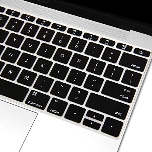 מכסה מקלדת סיליקון של GMYLE עבור MacBook 12 אינץ