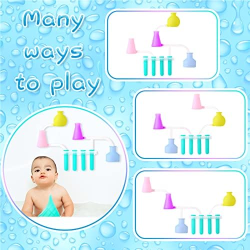 צעצועי אמבטיה של Wavisa לילדים בגילאי 4-8, צעצועי אמבטיה לפעוטות תינוקות תינוקות בנות, בנות בגיל הרך אמבטיה צעצועים