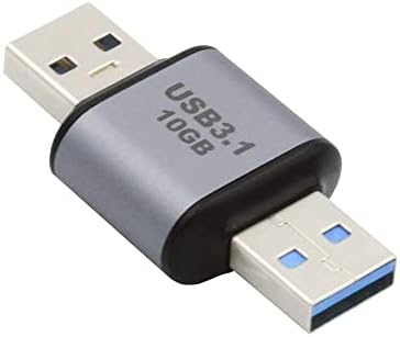 Xiwai 10GBPs USB 3.0/3.1 סוג A זכר ל- USB 3.0/3.1 תוסף מתאם נתונים זכר לשולחן העבודה הנייד