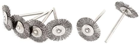 AEXIT ROTARY 1 גלגלים שוחקים ודיסקים תכשיטים מפלדה תכשיטים מלטף גלגלי ליטוש מברשת גלגלי דש כסף טון 6 יחידות