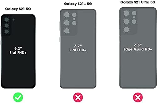 Otterbox Defender Series Case & Harster עבור Samsung Galaxy S21 5G - שחור