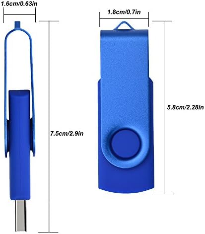 64MB כונני פלאש USB של USB של 10 - מקל זיכרון רב -צבעוני - אחסן כונן עט קובץ קטן על ידי Kepmem