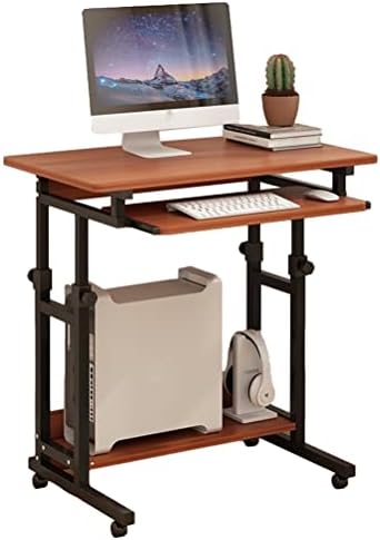 נייד נייד מחשב נייד עגלת סטנד מתגלגל מגש ספה צד מיטת שולחן נייד עם גלגלים