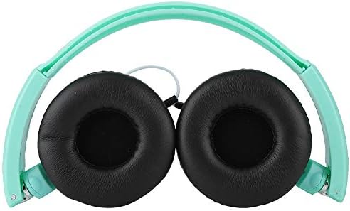 אוזניות מחשב נייד, חוטית 3 ד 'סראונד חוטית 3 ד' סראונד סטריאוסקופית קול אוזניות מתקפל מוסיקה אוזניות ירוק אוזניות