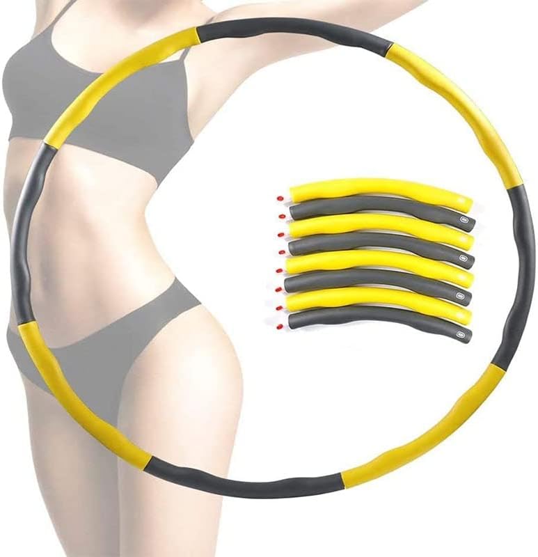 מעגל כושר צעצועי ברזל טבעת ברזל מתקפלת לנשים הרכבה סיליקון מעגל כושר בטן מותניים דקיקות רזה אימון ירידה במשקל מעגל פעילות