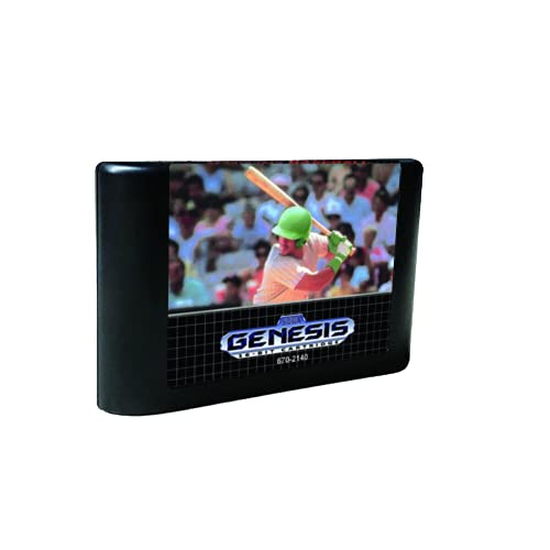 Royal Retro Sports Talk Baseball - ארהב Label FlashKit MD Electroless Card Gold PCB עבור Sega Genesis