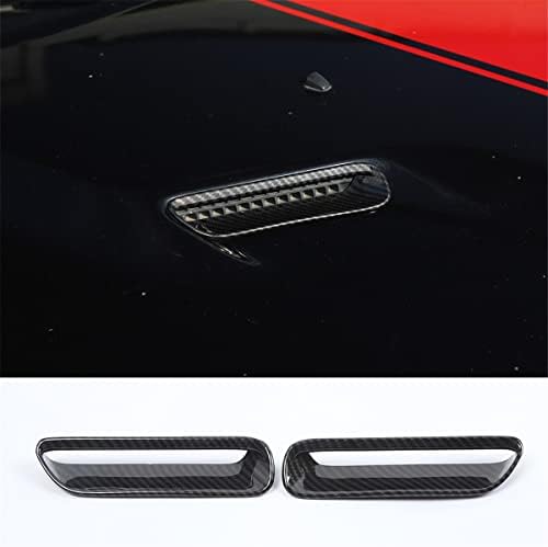 Szdeda ABS מנוע Cowl Chow Hood Scoop Scoop Outlet Air Vent Crim Cover Cover Cover for Dodge Challenger 2009-2014 אביזרי