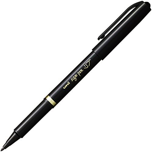 מיצובישי עיפרון myt7.24 עט על בסיס מים, צלעות, נקודה עדינה, שחור, 10 עטים