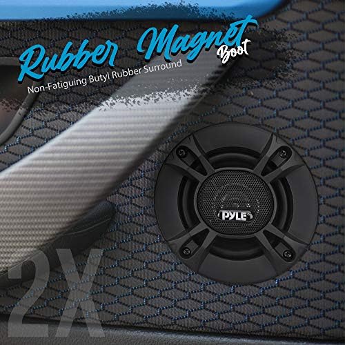 Pyle 3-כיווני רמקולים סטריאו אוניברסליים-מכוניות -240W 5.25 Triaxial Loud Pro Audio Car רמקול-אוניברסלי אוניברסלי