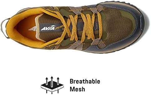 נעלי ריצה של Avia Upstate גברים, נעלי ספורט רשת נושמות קלות לגברים