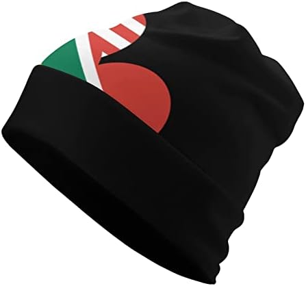 דרום אפריקה דגל לב אמריקאי כובע כפית רכה רכה כובע כובע גולגולת כובע גולגולת כובע שינה ליוניסקס
