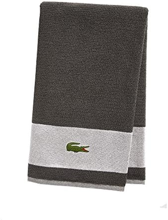 מגבת רחצה של Lacoste Match, כותנה, 600 GSM, 30 x52, פורמולה 1