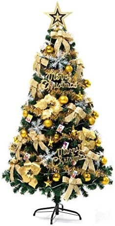 חנויות עץ חג המולד לחג 1.5 מ 'עץ חג המולד מלאכותי אשוח בכיר עץ צייר תושבת מתכת מוצקה קישוטי עץ חג המולד עץ חג המולד מלאכותי