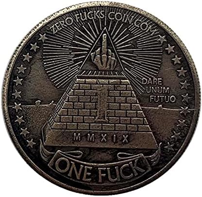 משוטט מטבע נשר עתיק פליז פירמידת קרפט מטבע אוסף מטבע אצבע נחושת כסף מטבע הנצחה מטבע