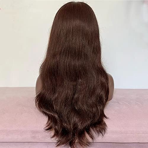 פאות קווינלוקס קצוות מתולתלים בצבע חום גל רופף 13 על 6 פאות שיער אדם בלתי נראה תחרה פרונטאלית קטף מראש לנשים