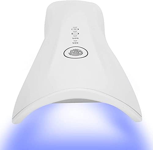 ZCX אור ציפורניים ניידים ניידים מנורת ריפוי ציפורניים, USB נטענת לקטור לקים יבש UV LED אור כפול מקור לק לקת ייבוש אור לאור