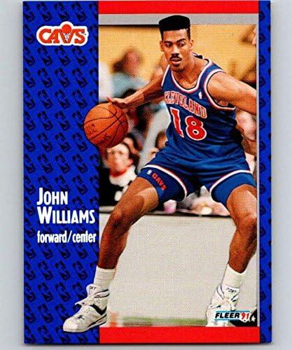 1991-92 פלייר סדרה 1 כדורסל 40 רוד הוט וויליאמס קליבלנד קאבלירס רשמי מסחר ב- NBA