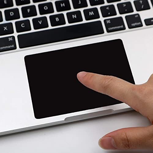 מגן משטח עקיבה פרימיום עבור מחשב נייד 66 15.6 אינץ', כיסוי משטח מגע שחור נגד שריטות נגד טביעות אצבע מט, אביזרי מחשב נייד