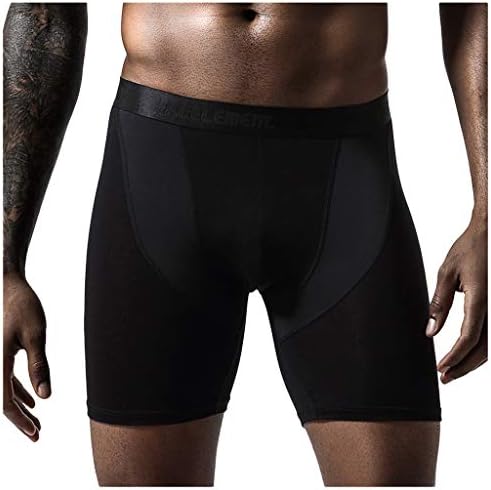 בוקסר לגברים חבילה דק סקסי תחתונים לנשימה ספורט ייבוש מכנסיים ארוך מהיר גברים של שטוח אלסטי גברים