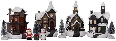 חג המולד כפר סטים,מואר חג המולד כפר בתי צלמיות חג המולד נושא מתנה, עיצוב הבית, ואספנות