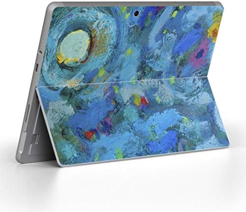 כיסוי מדבקות Igsticker עבור Microsoft Surface Go/Go 2 עורות מדבקת גוף מגן דק במיוחד עורות 012054 ציור אקווה ירוק