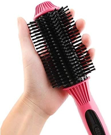 XDKLL מברשות שיער חשמליות ישר מסרק אנטי-סקאלד שיער ישר מסרק מסרק חמים מברשת מחליק שיער