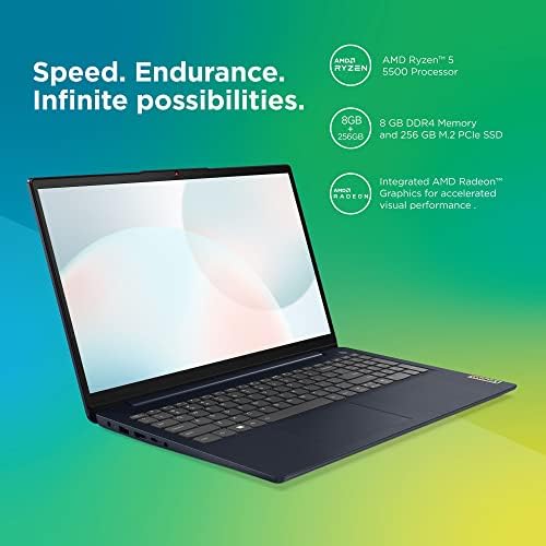 2021 לנובו אידאפאד 3 15.6 מחשב נייד עסקי אייץ 'די רייזן 5 קווד-ליבה 3500 יו 16 ג' יגה-בייט דדר 4 256 ג 'יגה-בייט