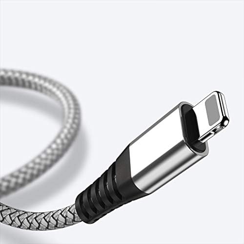 Iflash USB C לכבל iPhone, כבל טעינה מהיר של USB-C תואם ל- iPad 8th 2020, iPhone 12/11/11 Pro/11 Pro Max/x/xs/xr/8,
